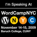 I'm Speaking at WordCamp NYC