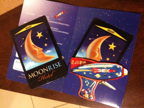 Moonrise Hotel Card Keys & Case