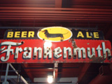 Frankenmuth Breweryの古い看板