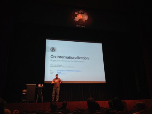 Otto のセッション「On Internationalization」
