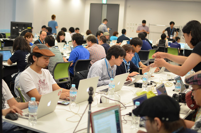 WordCamp Kansai 2014 コントリビューターデイの様子