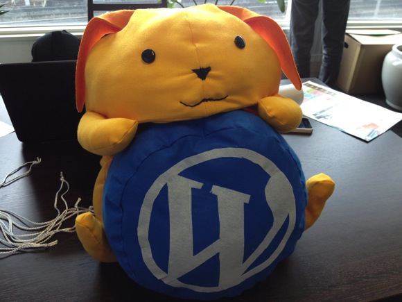 WordCamp Kobe わぷーぬいぐるみ