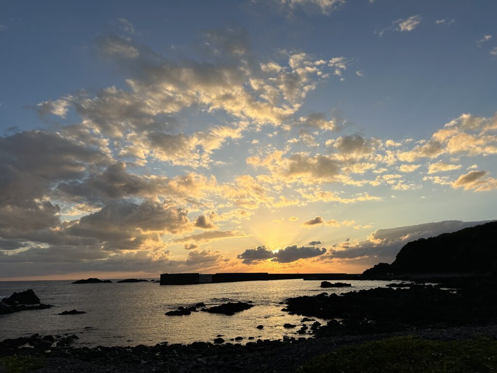 屋久島・湯泊の夕日